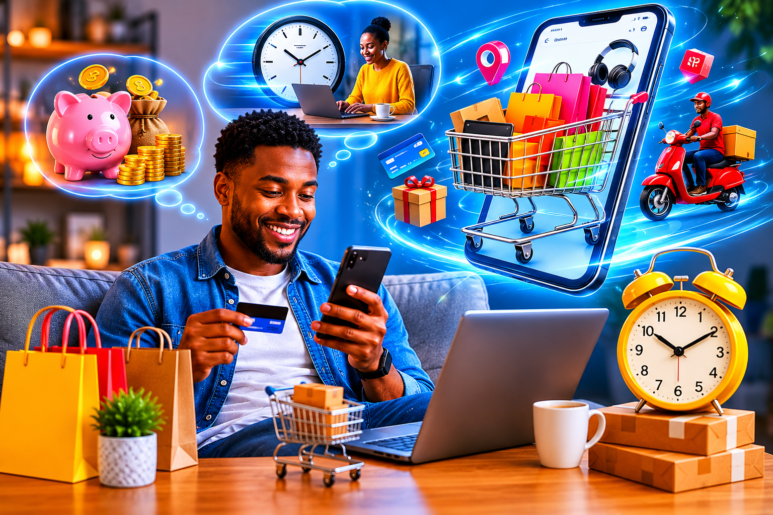 How Online Shopping Saves Time and Money