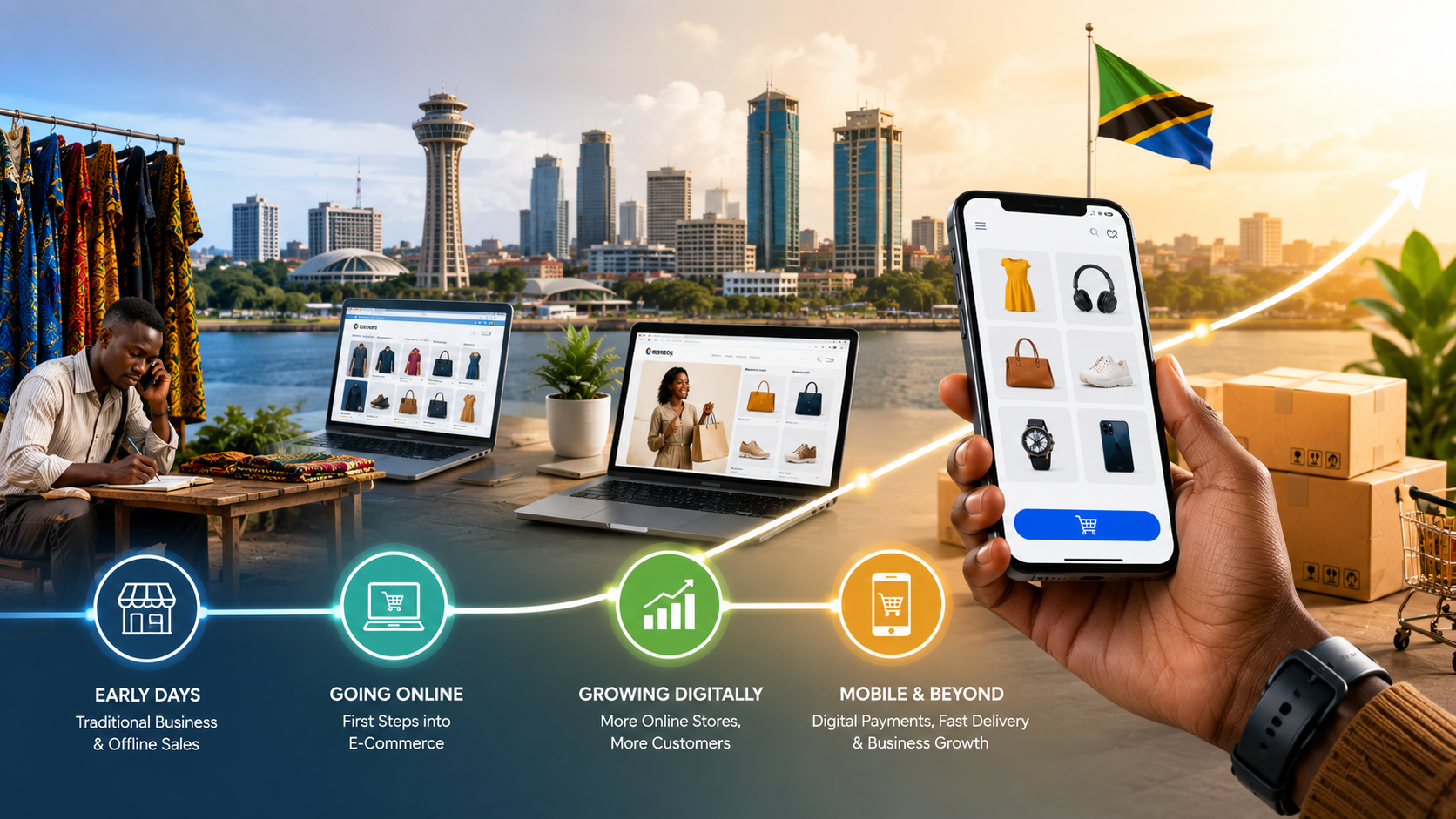 The Evolution of Online Business in Tanzania