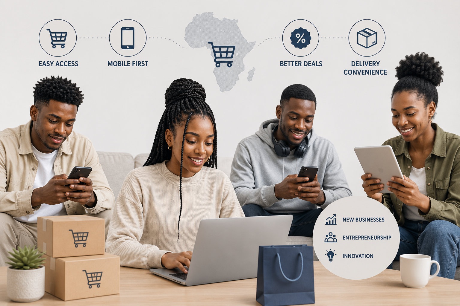 The Rise of Digital Shopping Among Young Africans
