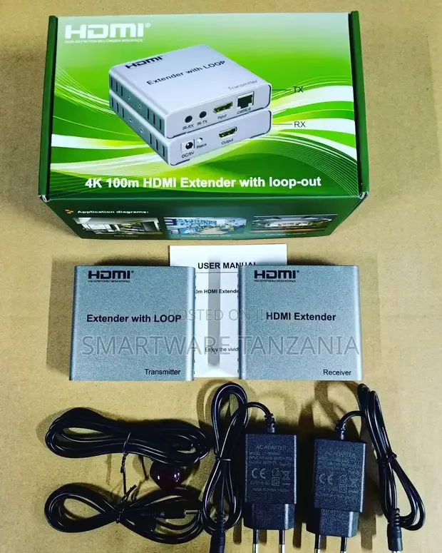 100m HDMI Extender with Local Loop Out and Audio Output - Buy in Dar es Salaam, Tanzania | Smartware