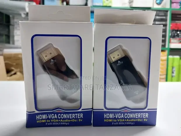1080P HDMI To VGA Converter Adapter Dongle - Buy in Dar es Salaam, Tanzania | Smartware