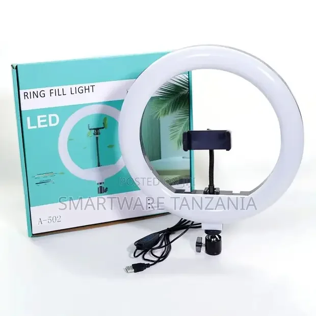10 Inch LED Ring Light For Selfies, Video Streaming, Makeup - Buy in Dar es Salaam, Tanzania | Smartware