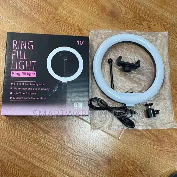 10 LED Ring Light Dimmable Video Makeup Selfie Night Light - Buy in Dar es Salaam, Tanzania | Smartware