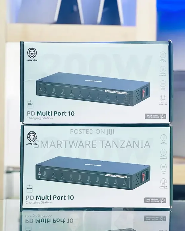 10 Port 200w Charging Station For Multiple Devices - Buy in Dar es Salaam, Tanzania | Smartware