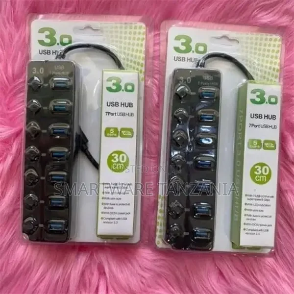 10-Port USB Hub, USB 3.0 Splitter for Laptop - Buy in Dar es Salaam, Tanzania | Smartware