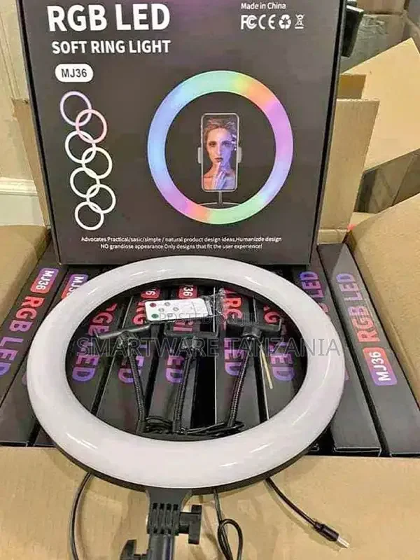 10inch Ring Light With Tripod Stand, 3 Lighting Modes