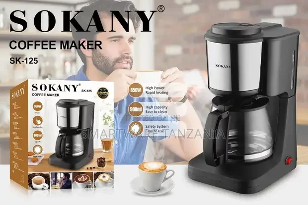12 Cups Drip Coffee Machine With Touch Screen - Buy in Dar es Salaam, Tanzania | Smartware