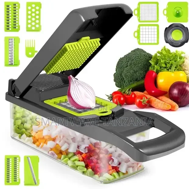 12 In 1 Multi-purpose Vegetable Fruit Grater, Slicer, Cutter - Buy in Dar es Salaam, Tanzania | Smartware