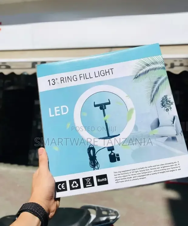 12 Inch Portable LED Ring Light Photo-shoot Video Shoot