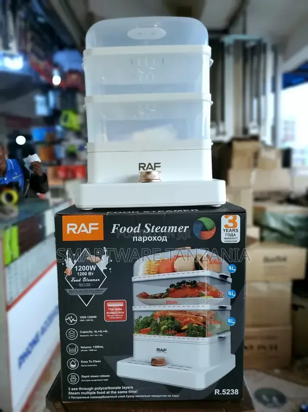 12L 3-Level Food Steamer for Healthy Baby Meals - Buy in Dar es Salaam, Tanzania | Smartware