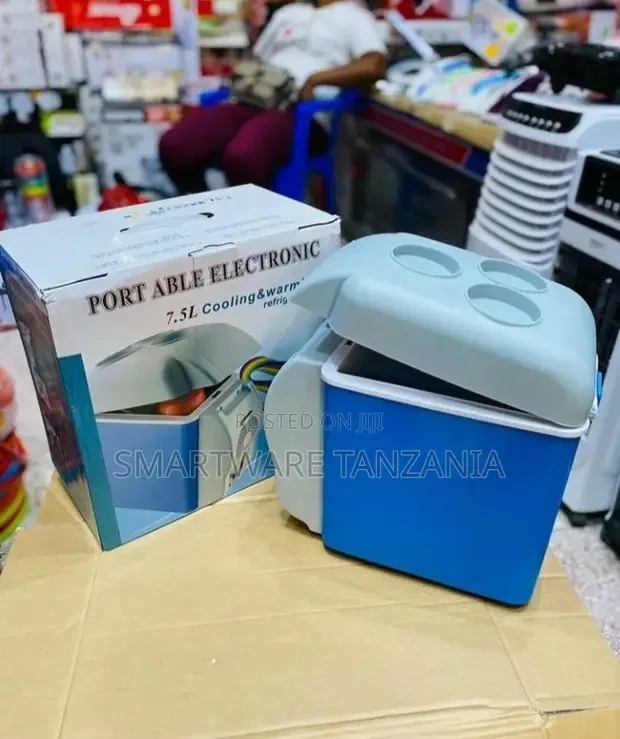 12V Car Fridge, 7L Mini Portable Car Refrigerator - Buy in Dar es Salaam, Tanzania | Smartware