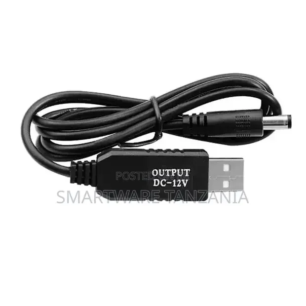 12V USB to DC Charging Cable Universal Power Cord for Router - Buy in Dar es Salaam, Tanzania | Smartware