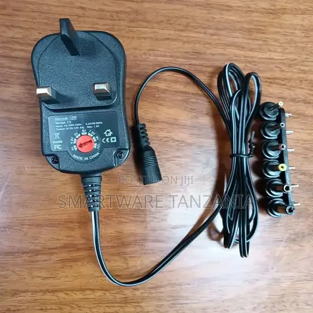 12W Universal Voltage AC/DC Adapter Switching Power Supply - Buy in Dar es Salaam, Tanzania | Smartware