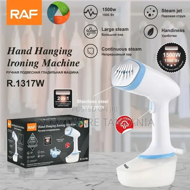 1500W Clothes Steamer, Fast Wrinkle Removal - Buy in Dar es Salaam, Tanzania | Smartware