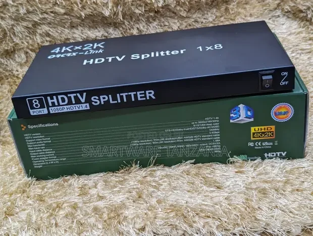 1x8 HDMI Splitter 1 In 8 Out - Buy in Dar es Salaam, Tanzania | Smartware