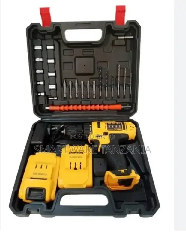 21V Cordless Drill Set, 30-Piece Tool Kit - Buy in Dar es Salaam, Tanzania | Smartware