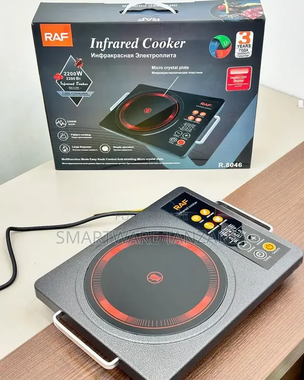 2200W Induction Countertop Burner with Handle - Buy in Dar es Salaam, Tanzania | Smartware