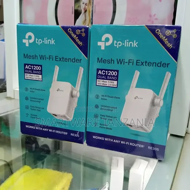TP-Link AC750 Dual Band Range Extender RE205 - Buy in Dar es Salaam, Tanzania | Smartware