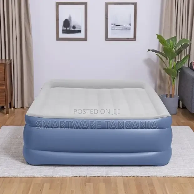 24 Inch Bestway Tritech Air Mattress Queen Built-in AC Pump - Buy in Dar es Salaam, Tanzania | Smartware