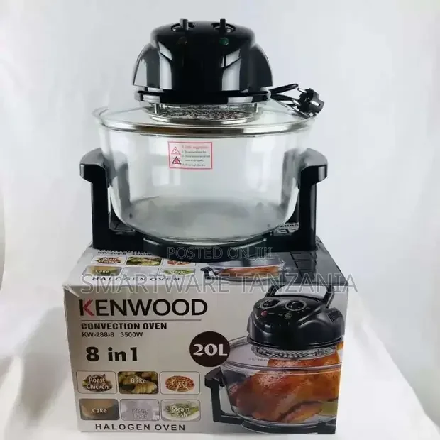 2 In 1 Glass Air Halogen Fryer - Buy in Dar es Salaam, Tanzania | Smartware