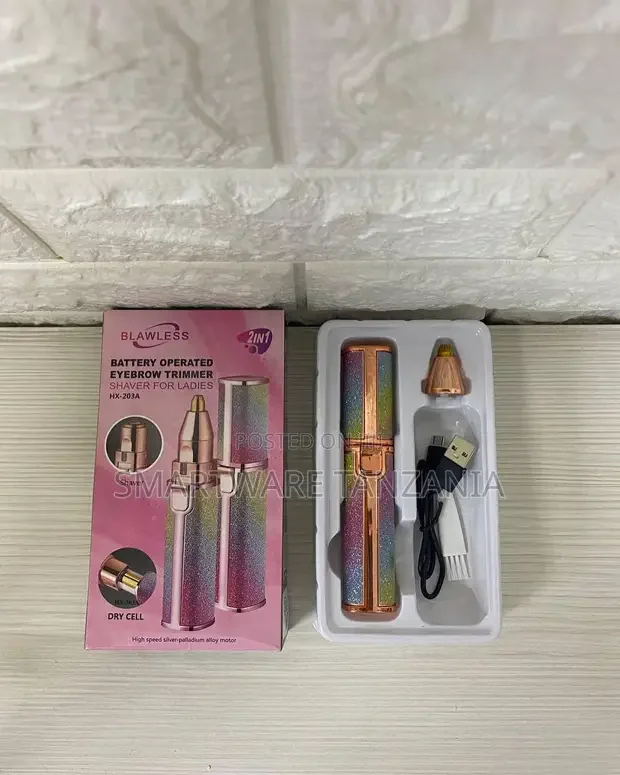 2 In 1 Rechargeable Facial Hair Remover - Buy in Dar es Salaam, Tanzania | Smartware