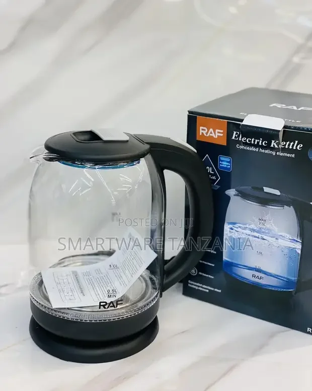 2 Liter Glass Electric Water Kettle With LED Light - Buy in Dar es Salaam, Tanzania | Smartware