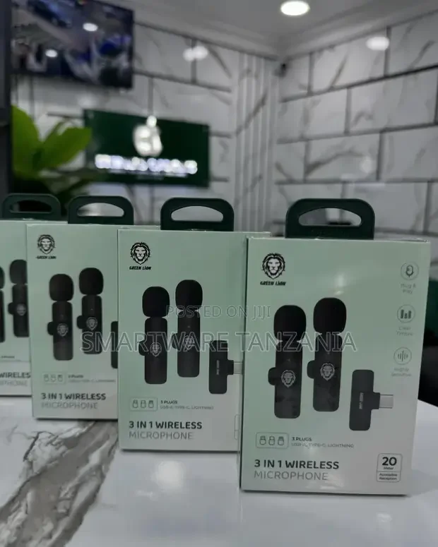 2-pack Wireless Microphone Recording, Vlog, Live Streaming