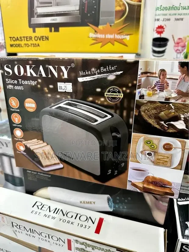 2 Slice Bread Toaster Wide Slot Toaster With Pop Up Reheat - Buy in Dar es Salaam, Tanzania | Smartware
