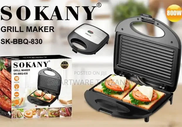 2-Slice Grill Sandwich Maker - Buy in Dar es Salaam, Tanzania | Smartware