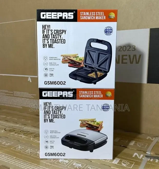 2-slice Non-stick Panini Sandwich Toasting Press Grill - Buy in Dar es Salaam, Tanzania | Smartware