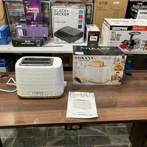 2 Slice Toaster Home Automatic Breakfast Maker - Buy in Dar es Salaam, Tanzania | Smartware
