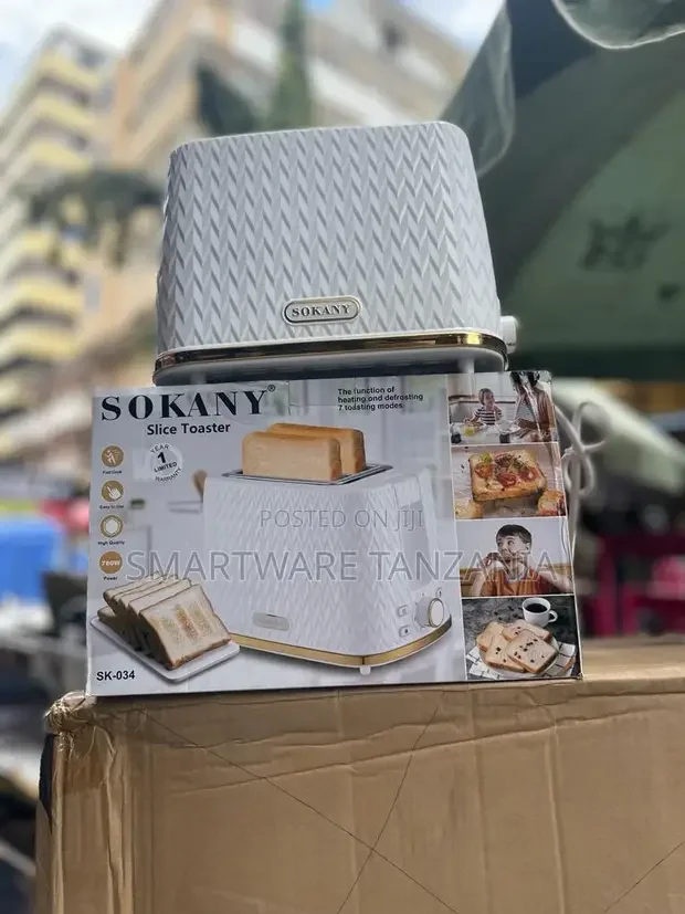Smart Bread Toaster Slice Auto Pop Up Toaster - Buy in Dar es Salaam, Tanzania | Smartware