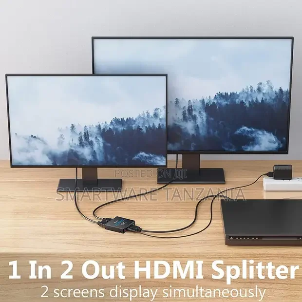 2 Way HDMI Splitter Ultra HD HDMI Amplifier - Buy in Dar es Salaam, Tanzania | Smartware