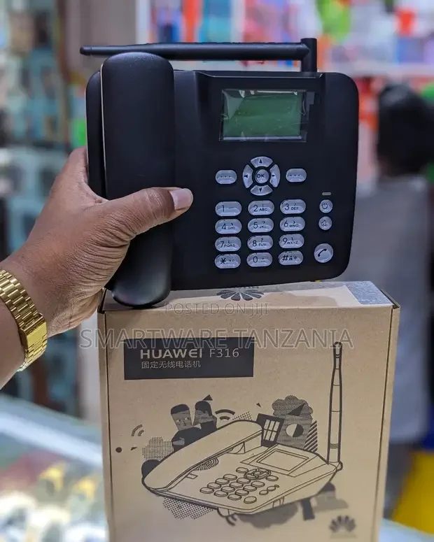 2G GSM HomeOffice Table Telephone with FM Radio - Buy in Dar es Salaam, Tanzania | Smartware