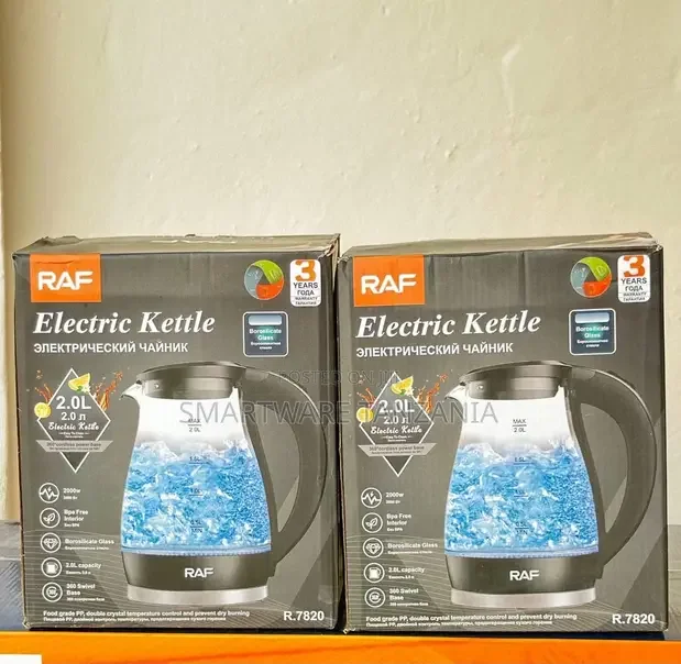 2L Electric Glass Kettle With 2000W - Buy in Dar es Salaam, Tanzania | Smartware