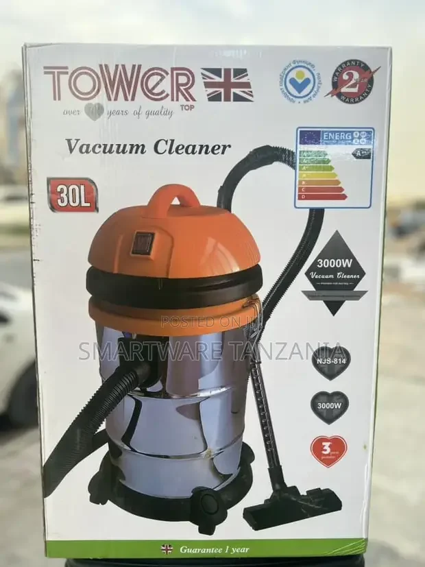 30 Liters Cleaning Dry Vacuum Cleaner With Reusable Dust Bag - Buy in Dar es Salaam, Tanzania | Smartware