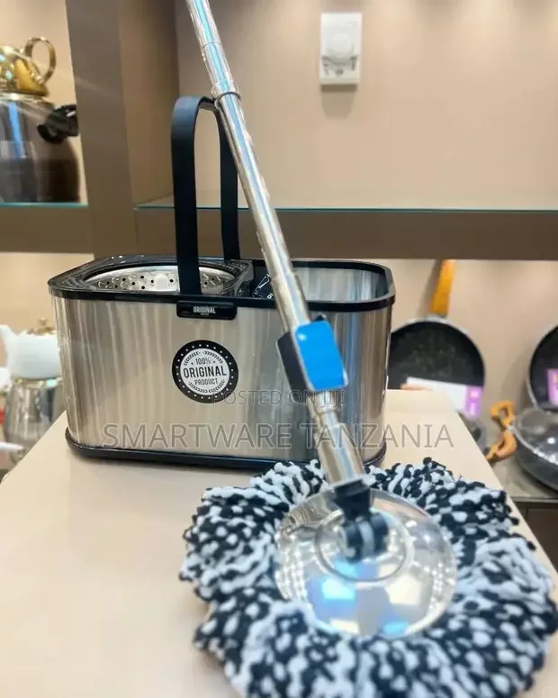 360 Degree Spin High Grade Stainless Steel Bucket Mop