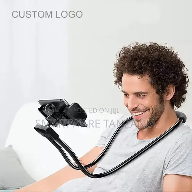360 Degrees Rotation Hanging Neck Phone Stand Holder - Buy in Dar es Salaam, Tanzania | Smartware