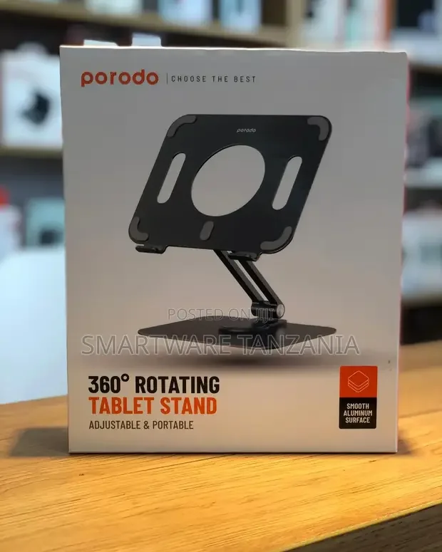 360 Rotate Adjustable Folding Office Desk Phone Tablet Stand - Buy in Dar es Salaam, Tanzania | Smartware