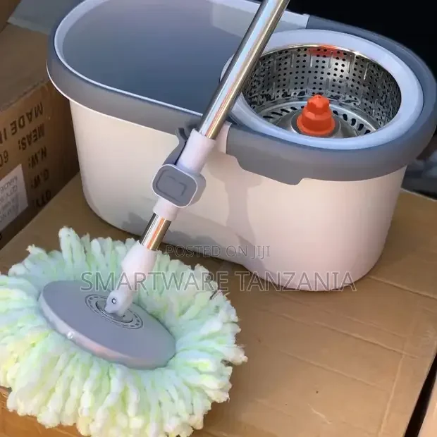360 Spin Mop and Bucket Floor Cleaning Microfiber Mopper - Buy in Dar es Salaam, Tanzania | Smartware