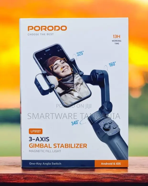 3 Axis Gimbal Handheld Stabilizer Action Camera Holder