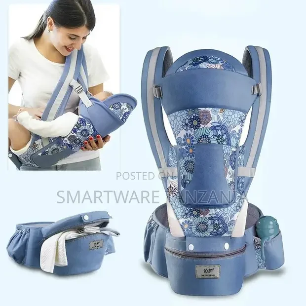 3 In 1 Baby Carrier Hipseat Light Blue - Buy in Dar es Salaam, Tanzania | Smartware