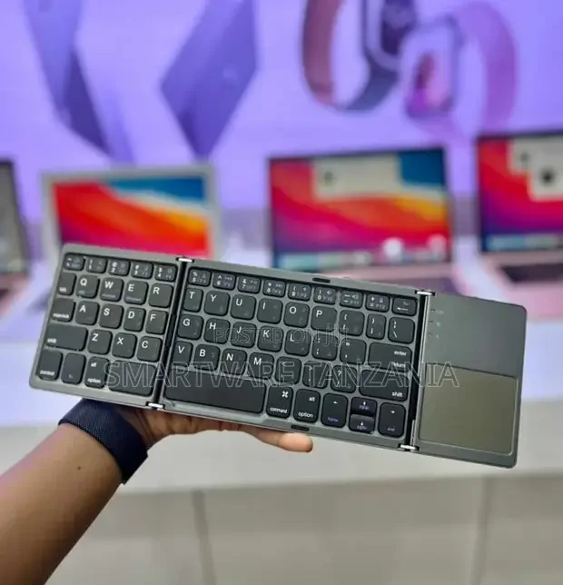 3 In 1 Bluetooth Keyboard, Mini Wireless Foldable Keybord