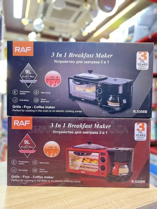 3-in-1 Breakfast Machine Electric Oven Egg Tart Roaster - Buy in Dar es Salaam, Tanzania | Smartware