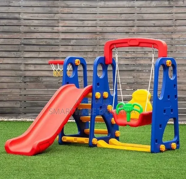 3-in-1 Kids's Playground, Slide Swing And Basketball Hoop - Buy in Dar es Salaam, Tanzania | Smartware