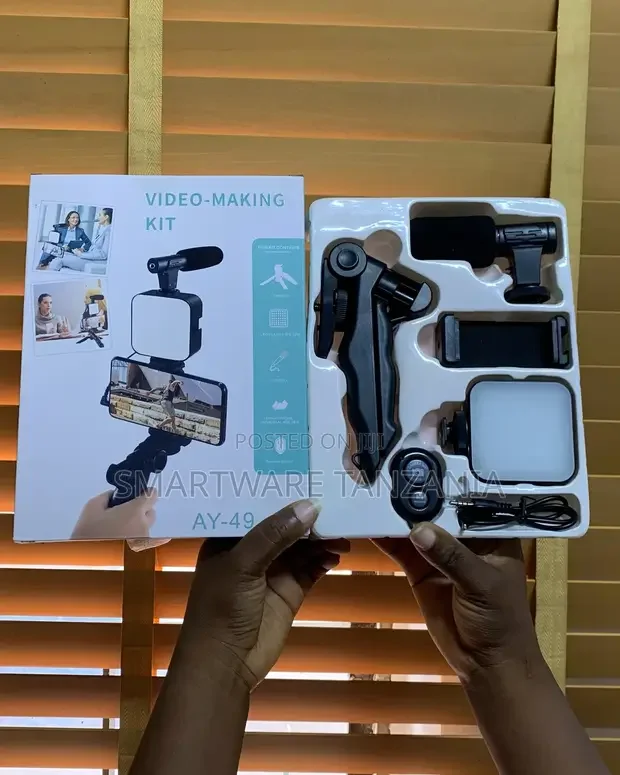3 In 1 Live Streaming Vlog Vlogging Video Making Kit - Buy in Dar es Salaam, Tanzania | Smartware