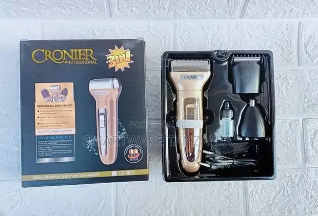3 In 1 Rechargeable Men's Grooming Kit Shaver, Hair Clipper - Buy in Dar es Salaam, Tanzania | Smartware