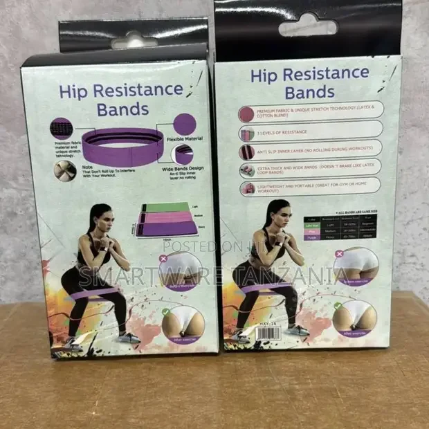 3 Levels Set - Fabric Workout Bands Legs and Butt - Buy in Dar es Salaam, Tanzania | Smartware