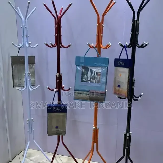 3 Tier Multi-Functional Metal Coat Rack With 12 Hooks Hanger