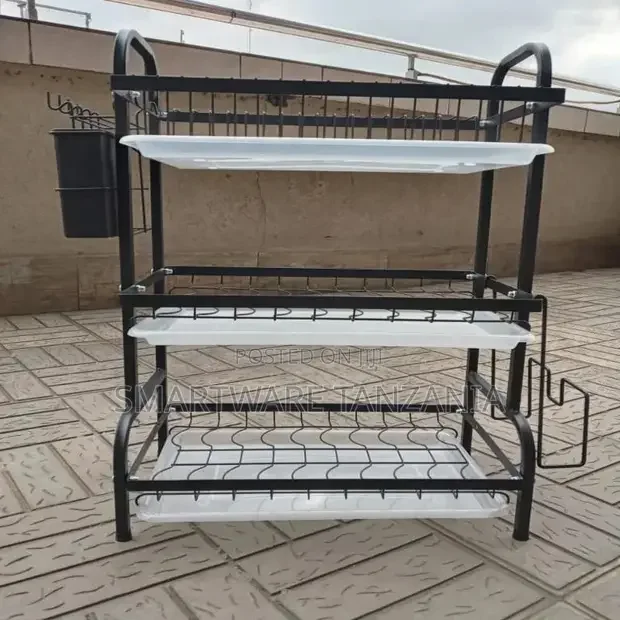 3 Tier Stainless Steel Drain Rack - Buy in Dar es Salaam, Tanzania | Smartware